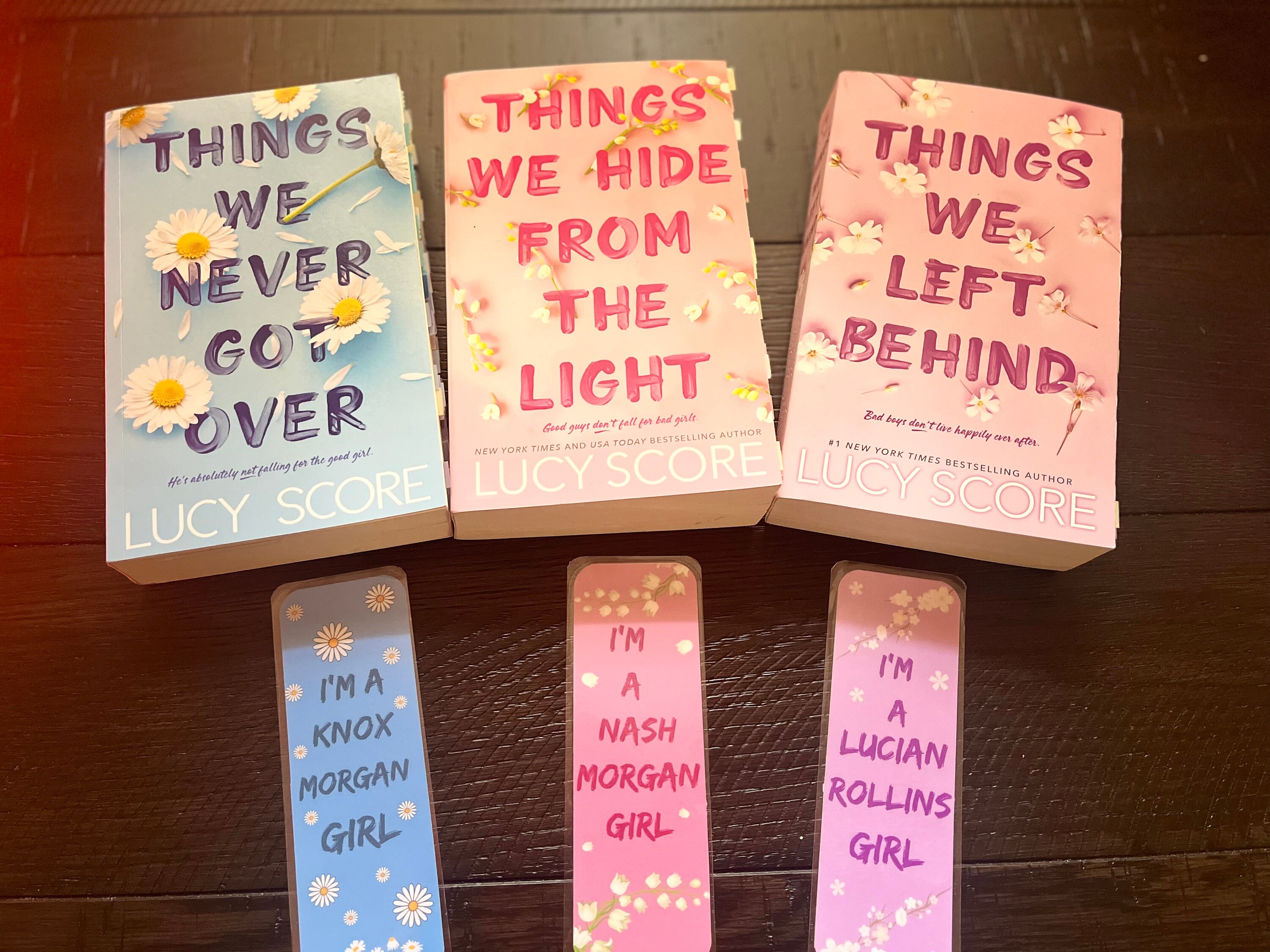 Knockemout Series by Lucy Score Inspired Bookmarks - Etsy