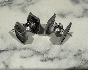 Pendientes de luchador de corbata/ Pendientes de Star Wars