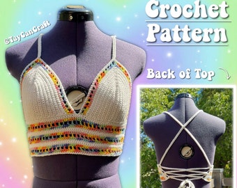 Mesh-Merized Bralette Häkelanleitung