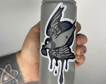 Hand Painted Montana Spray Paint Can