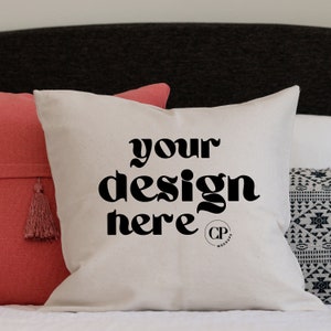 Pillow Mockup, Cushion Mockups Stock photo Mock Up, Gift Mockup SVG Mock up Sublimation Cushion Mock Up Digital Download Jpg Holiday Mock Up