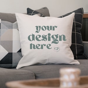 Pillow Mockup, Cushion Mockups Stock photo Mock Up, Gift Mockup SVG Mock up Sublimation Cushion Mock Up Digital Download Jpg Holiday Mock Up