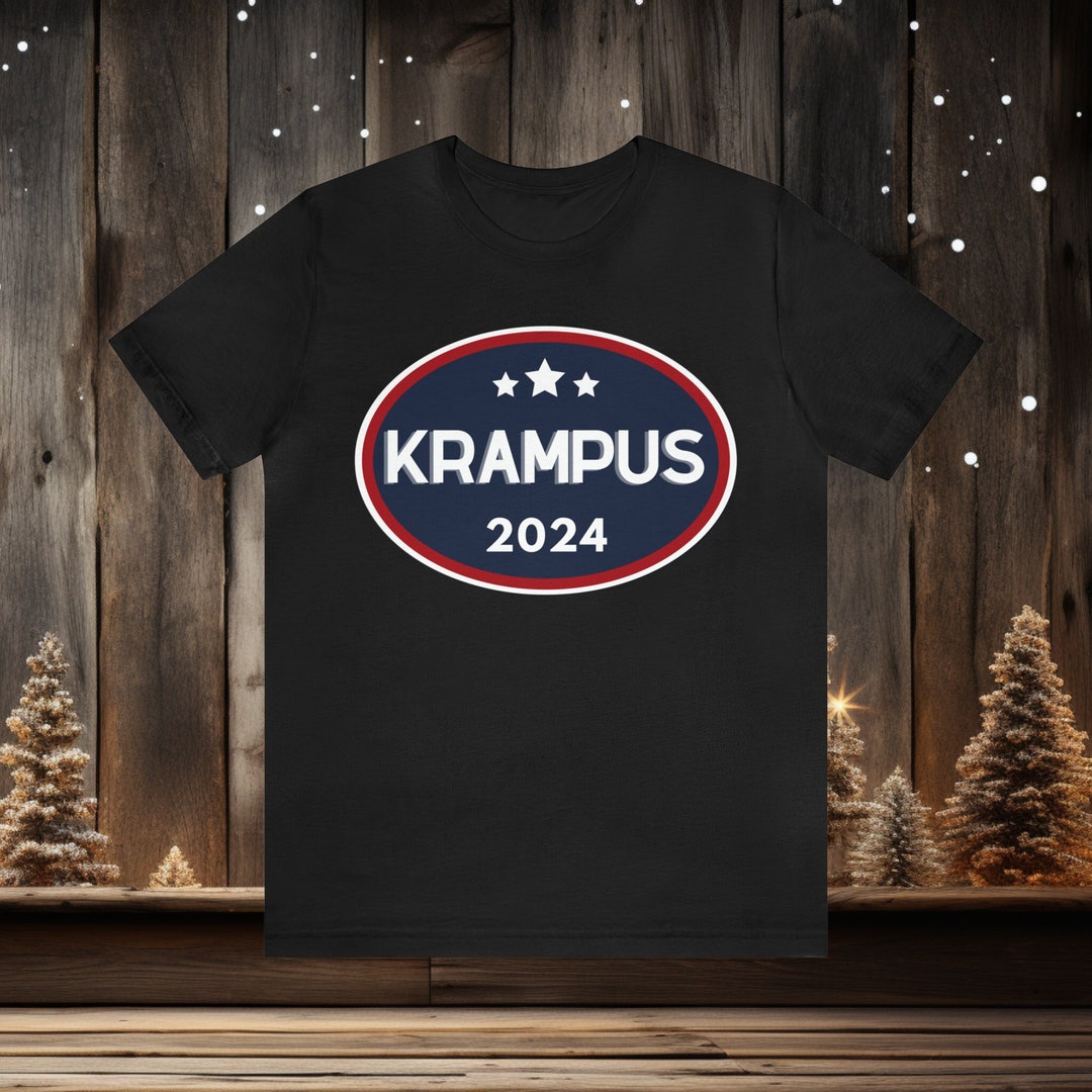 Krampus Badge 2024 2024 Campaign Shirt Political Gift Etsy