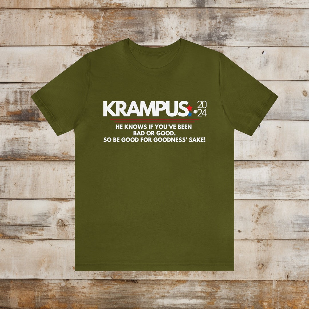 Krampus 2024 He Knows If You've Been Bad or Good so Be Etsy