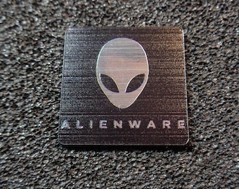 Dell Alienware Logo Label Decal Case Sticker Badge [518b]