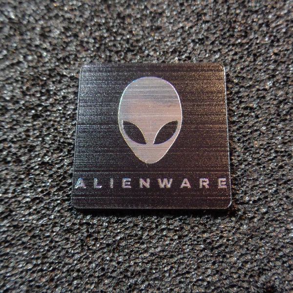 Dell Alienware Logo Label Decal Case Sticker Badge [518b]