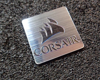 Corsair Logo Label Decal Case Sticker Badge [519)