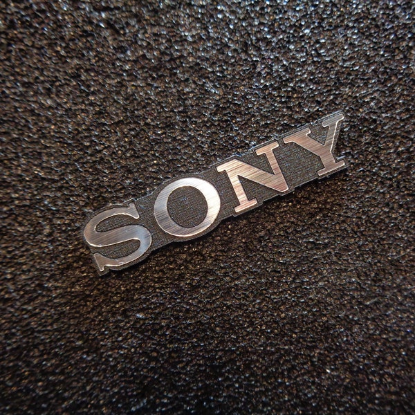 Sony Logo Emblem Badge adhesive 45 x 10 mm [061f]