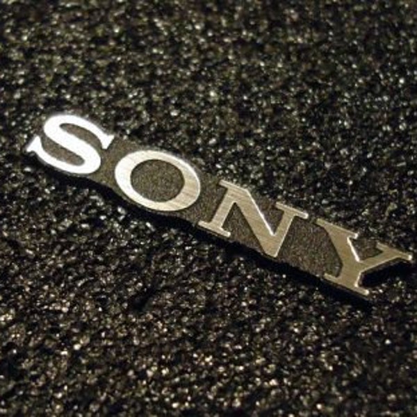 Sony Logo Emblem Badge adhesive 30 x 5 mm [061]