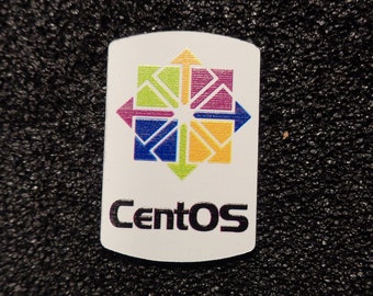 Cent OS Linux Label / Aufkleber / Sticker / Badge / Logo 1,9cm x 2,8cm [489b]