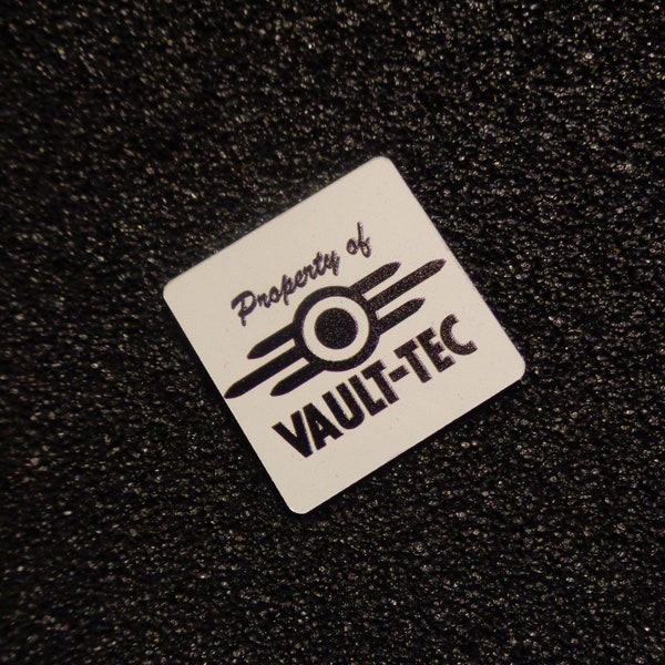 Vault-Tec Corporation Fallout Logo Étiquette Autocollant Case Autocollant Badge [516d]
