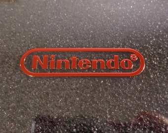 Nintendo Console Label / Aufkleber / Sticker / Badge / Logo 30mm x 7mm [173b]