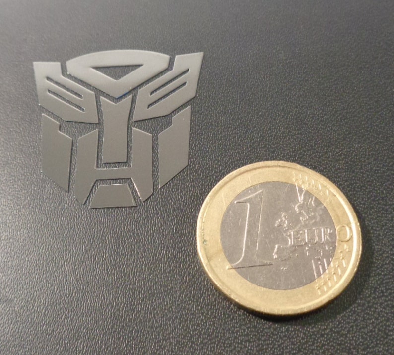 Transformers Autobot Label / Aufkleber / Sticker / Badge / Logo 30x30 mm 446 image 4