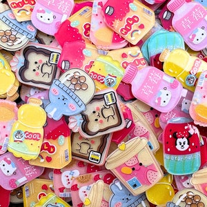 Acryl Charms - Kawaii süße Getränke Grab Bags