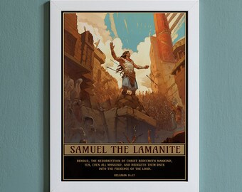 Samuel the Lamanite Prophet Coloring Page Colouring Activity Book of ...