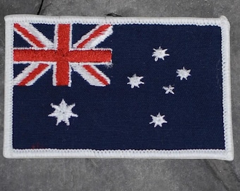 Australia Patch - Australia Flag, Sydney, Perth, Outback, Applique (Iron On)