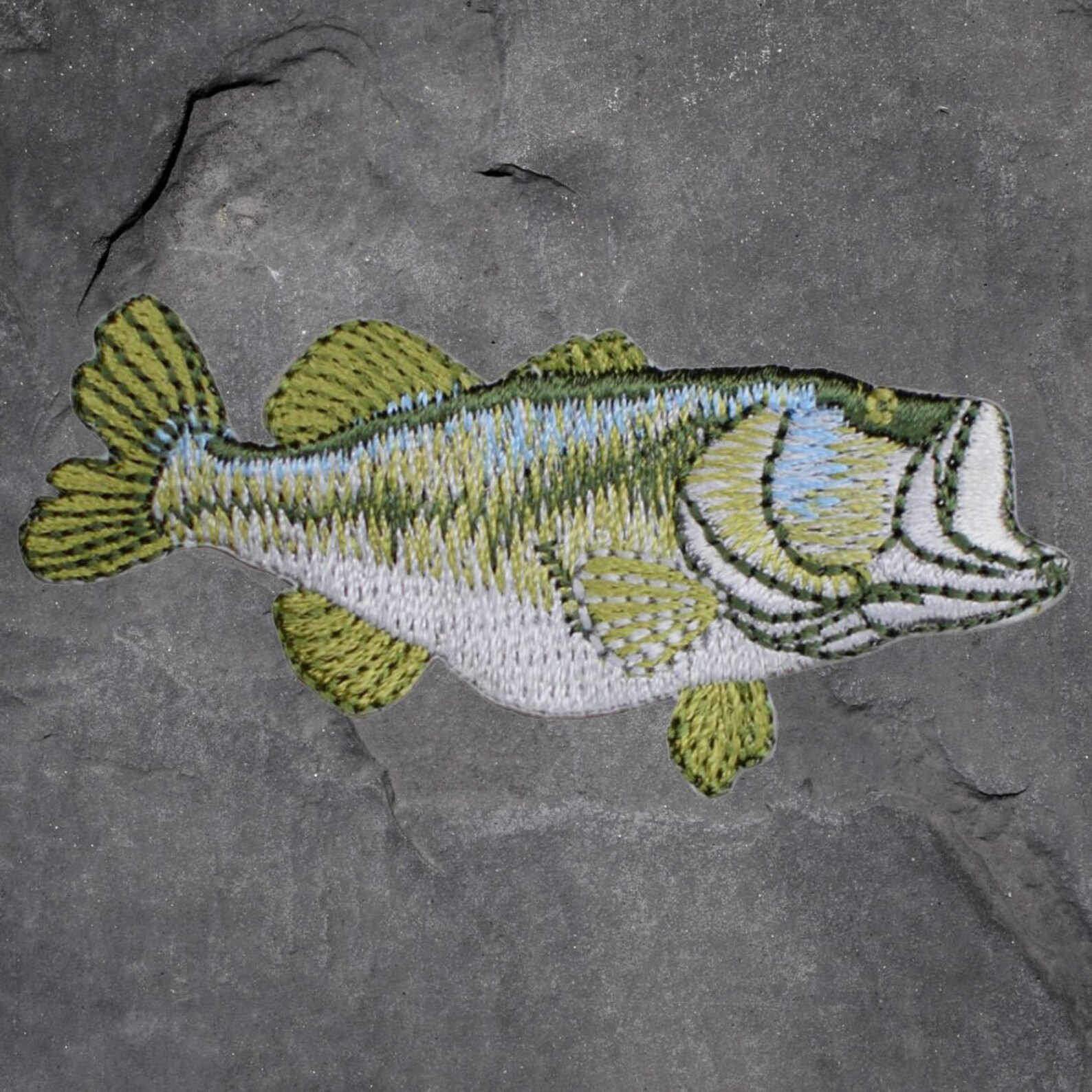 Freshwater Fish Patch Set - Trout, Bass, Catfish, Crappie, Fishing ...