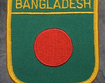 Bangladesh Patch - Peoples Republic of Bangladesh, South Asia, Applique (Iron On)