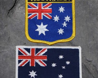 thumbnail image 2 of AUSTRALIA FLAG EMBROIDERED PATCH - IRON-ON - NEW 2.5 X 3.5" FREE SHIPPING 2 of 9