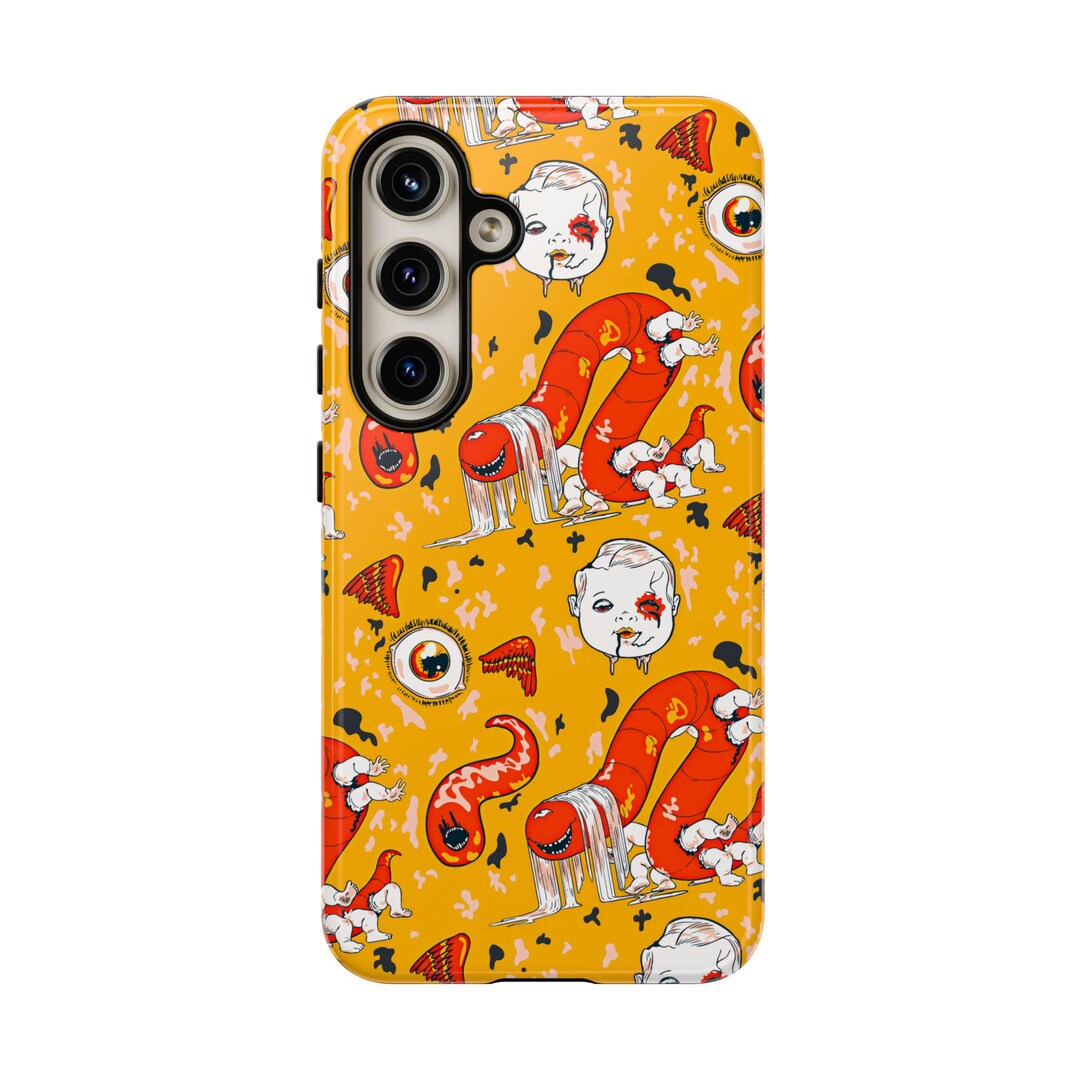 Phone Case Halloween Creepy Characters Tough Cases Etsy UK