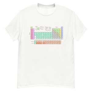 Periodic Table Unisex T-Shirt classic tee