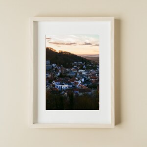 Quaint German Town | Horizontal | Digital Print