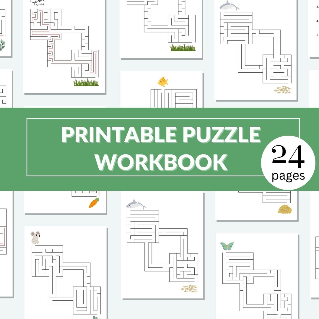 Pdf Fun Pages Maze Puzzle Book Vol. 2: Kids Activity, Fun and Educational (printable ...