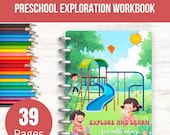 Color Exploration Workbook: Fun Preschool Learning (Printable PDF)