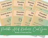 Act of Kindness Card Game (Instant Download) - CG03