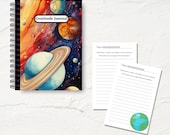 Cosmic Gratitude Journal for Kids: Planet Theme (Digital Download)