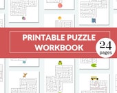 Maze Puzzle Book: Adventures for Little Explorers Vol. 1 (Printable PDF)