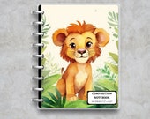 Lion Composition Notebook: Lined Pages for Journaling (Digital Download)