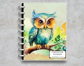 Owl Composition Notebook: Lined Pages for Journaling (Digital Download)