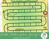 Kindness Quest Printable Board Game, Instant Download - BG04