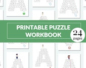 Maze Puzzle Book: Little Explorers Vol. 3 (Printable PDF)