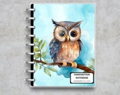 Owl Composition Notebook: Lined Pages for Journaling (Digital Download)