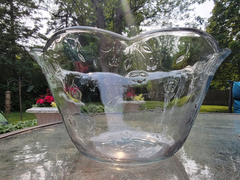 Vintage Punch Bowls Anchor Hocking savannah Etsy