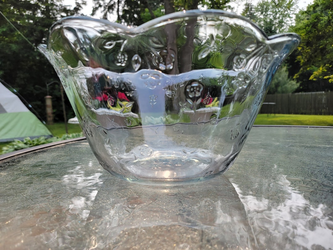 Vintage Punch Bowls Anchor Hocking savannah Etsy
