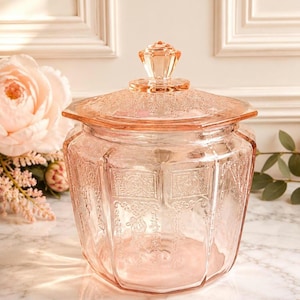 Vintage Cookie Jar Pink - Etsy