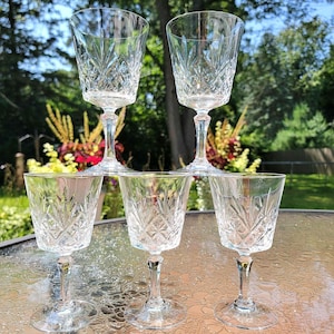 Kielichy do wina Vintage Crystal - D&#39;Arques Chantilly Beaugency - zestaw 5 sztuk