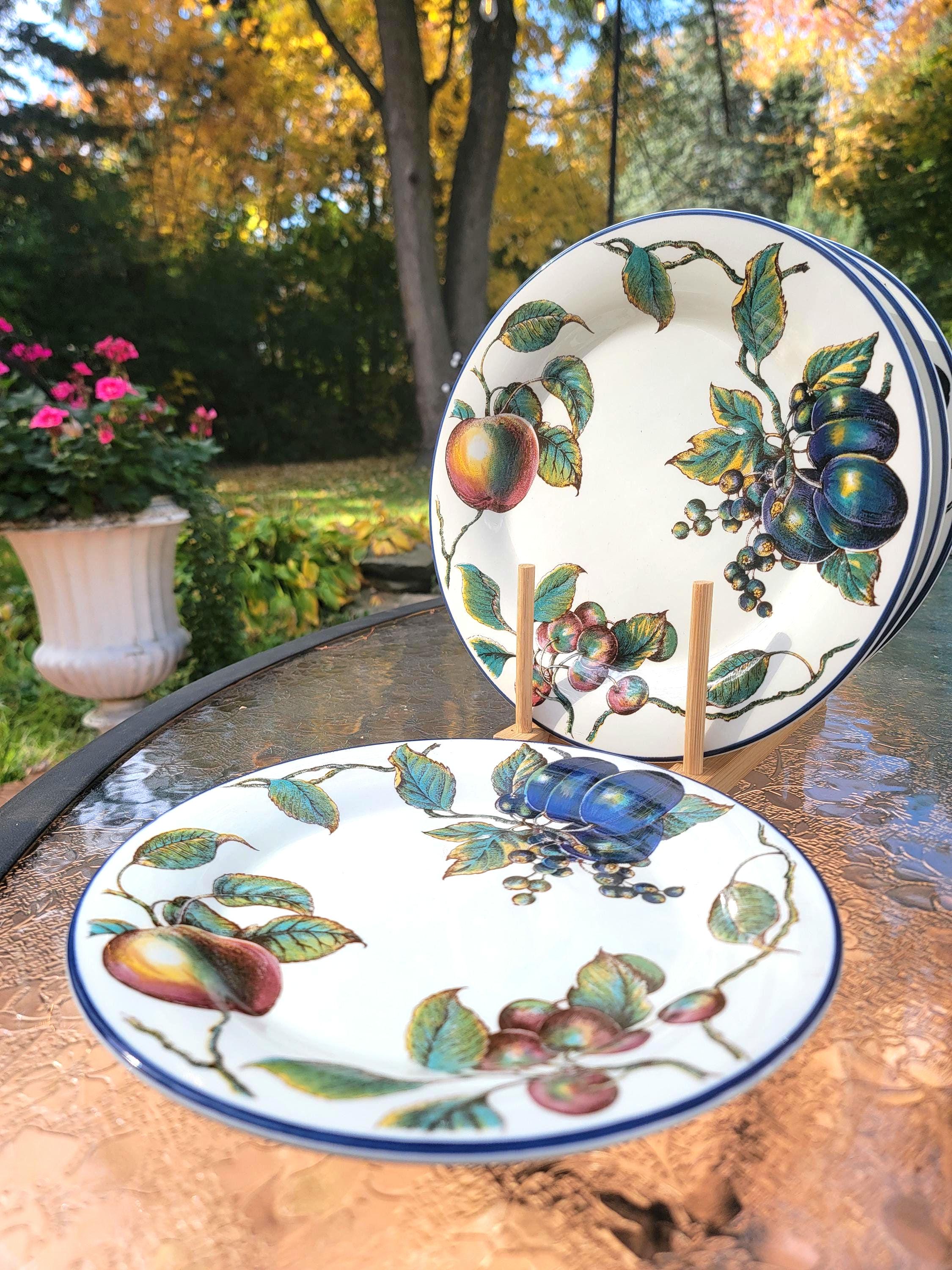 Fruit Pattern Dishes Australia