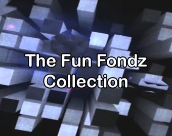 The Fun Fondz Collection !!DO NOT BUY!! Link for the fonts are in the description.