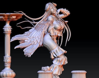 3D albedo overlord 3D Printer Files 3D STL model Print ,STL File,3D Digital Printing STL File for 3D Printers 3d printer