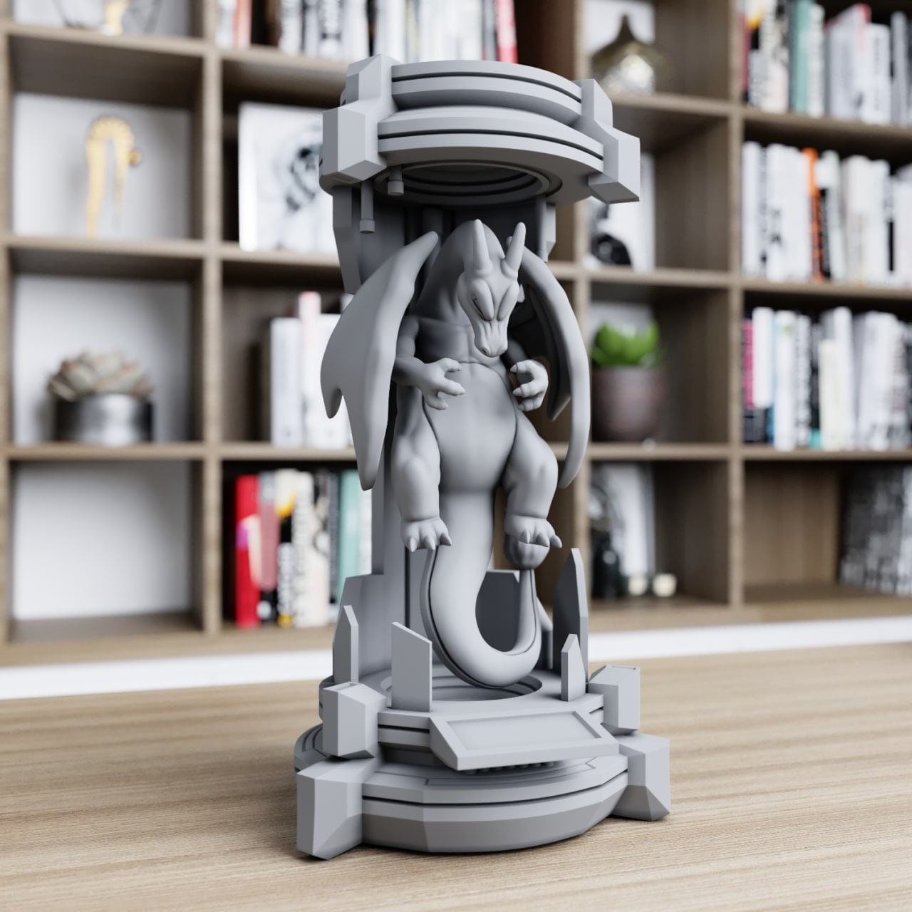 STL file POKEMON - MEGA LUCARIO 🐉・3D print object to download・Cults