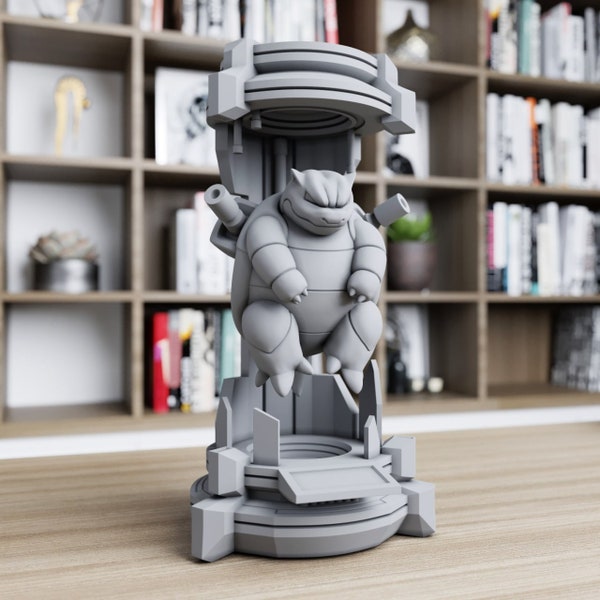 3D blastoise 3D Printer Files 3D STL model Print ,STL File,3D Digital Printing STL File for 3D Printers 3d printer