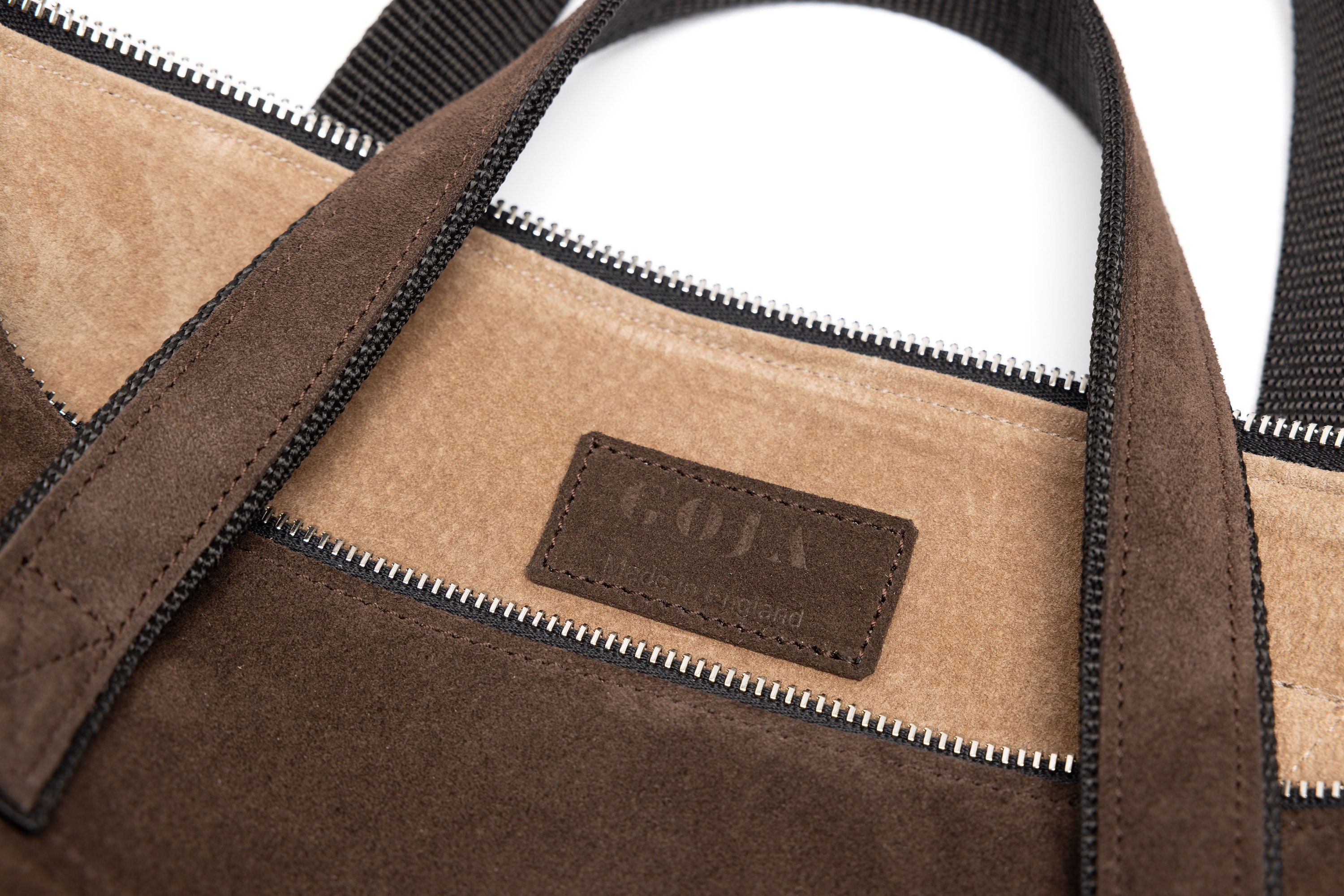 Brown Jungle Tote Bag with Zip main image 0