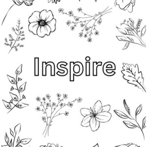Floral Coloring Pages