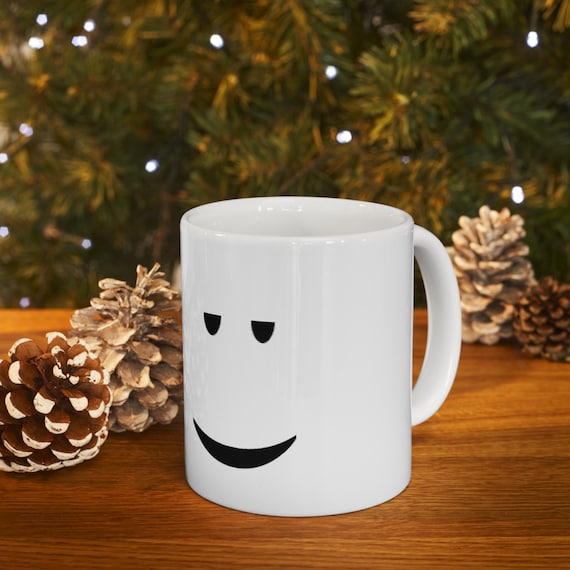 Personalized Prankster Face Perfect Mug for Roblox Noob 