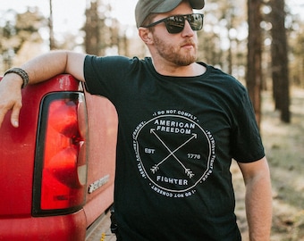 AMERIKAANS VRIJHEIDSVECHTER Shirt