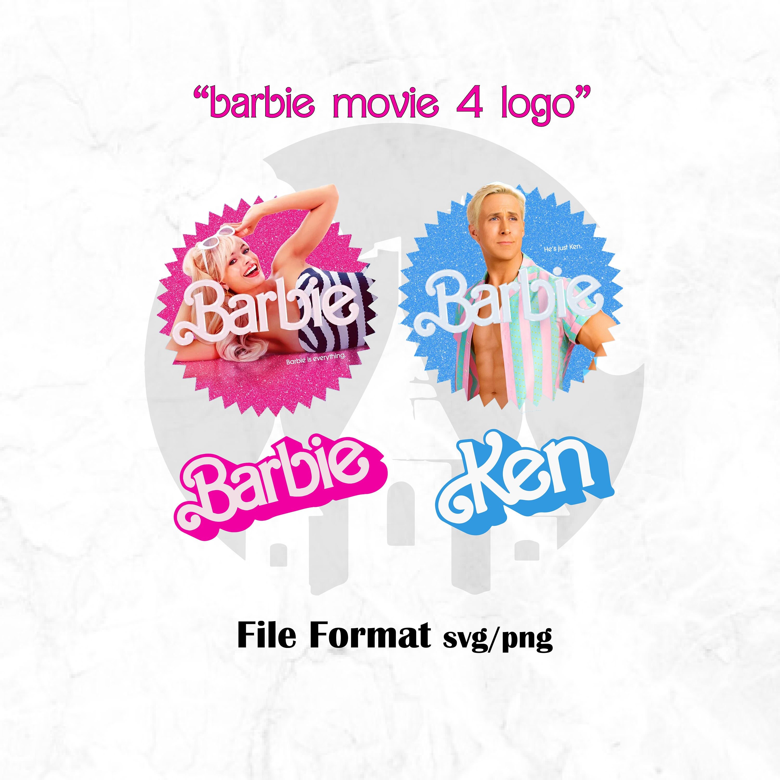Barb Movie 4 Poster Logo Svg Png. Cricut File Design for - Etsy
